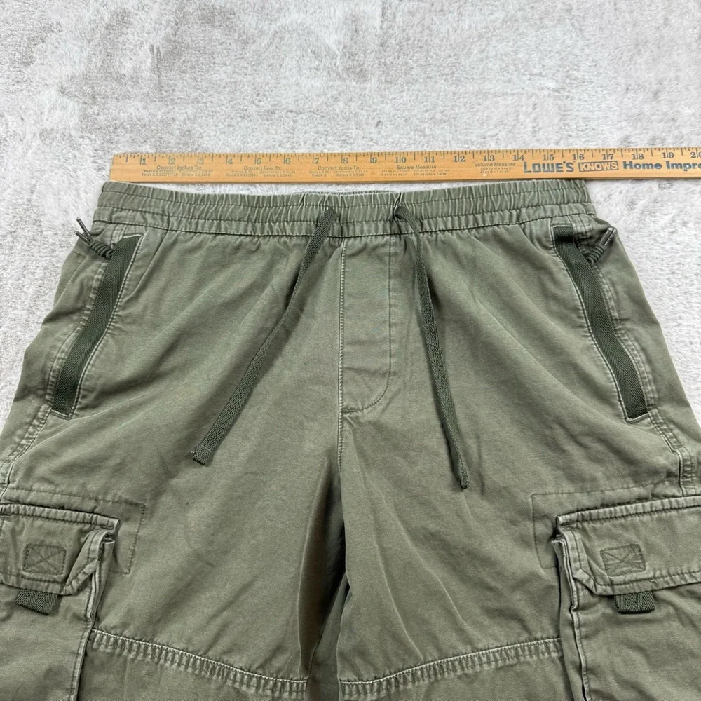 Abercrombie fitch military cargo pants men’s size Medium‎ 32X28 olive green